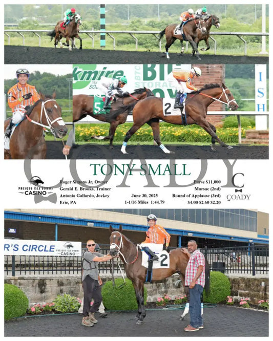TONY SMALL - 06-30-25 - R04 - PID Presque Isle Downs