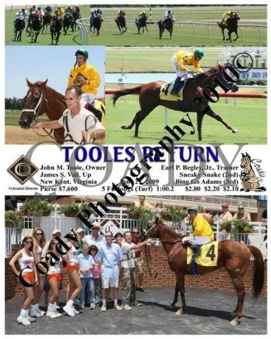 Tooles Return - 6 27 2009 Colonial Downs