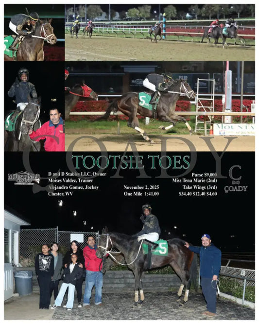 TOOTSIE TOES - 11-02-25 - R08 - MNR Mountaineer Park