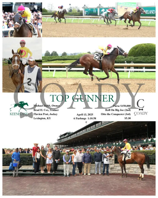 TOP GUNNER - 041325 - Race 04 - KEE Keeneland