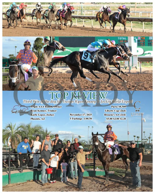 TOP REVIEW - 11-17-25 - R07 - TUP Turf Paradise