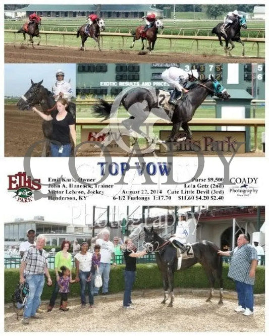 TOP VOW - 082214 - Race 05 - ELP - Coady Media - Kurtis Coady Photography