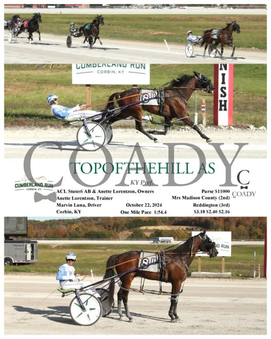 Topofthehill As - Ky Pref. 10-22-24 R11 Clr Cumberland Run