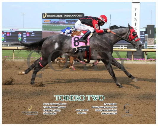 TORERO TWO - 06-10-25 - R09 - IND - Action Indiana Grand