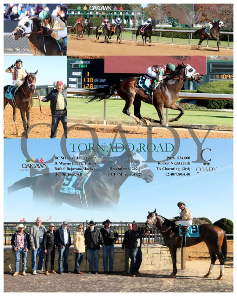 Tornado Road - 12-06-24 R03 Op Oaklawn Park
