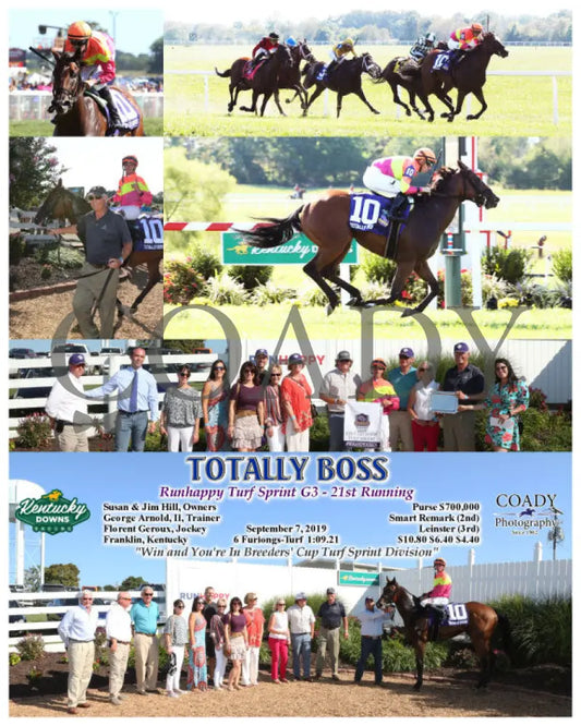 Totally Boss - Runhappy Turf Sprint G3 21St Running 09-07-19 R07 Kd Kentucky Downs