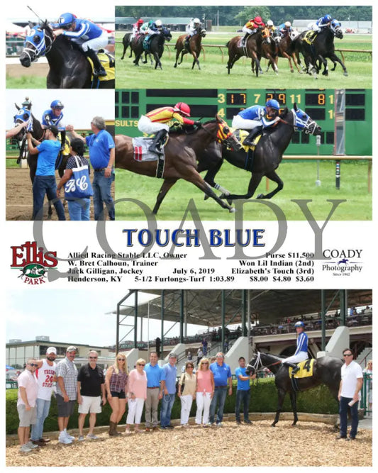 Touch Blue - 07-06-19 R01 Elp Ellis Park