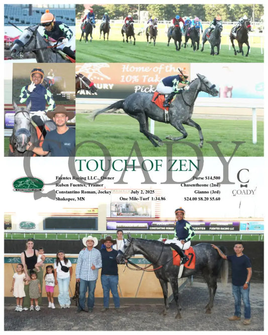 TOUCH OF ZEN - 07-02-25 - R06 - CBY Ruidoso Downs
