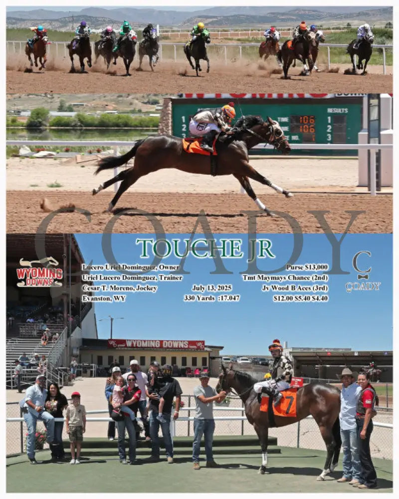 TOUCHE JR - 07-13-25 - R01 - WYO Wyoming Downs
