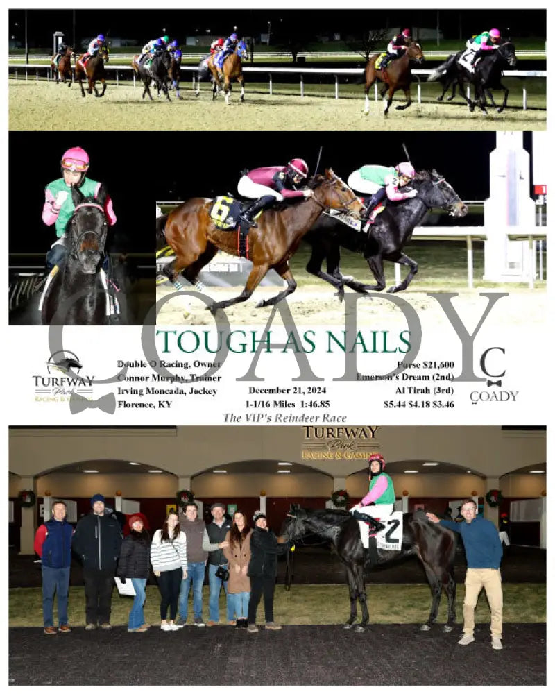 Tough As Nails - 12-21-24 R04 Tp Turfway Park