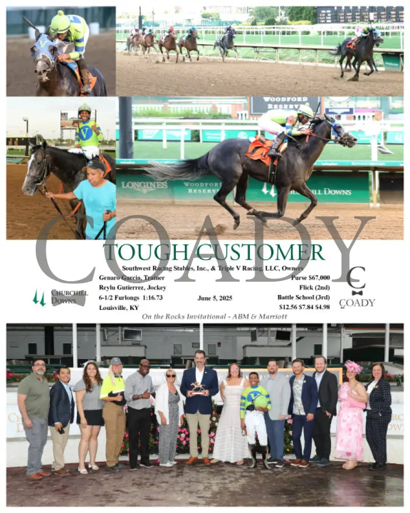 TOUGH CUSTOMER - 06-05-25 - R08 - CD - Group Churchill Downs
