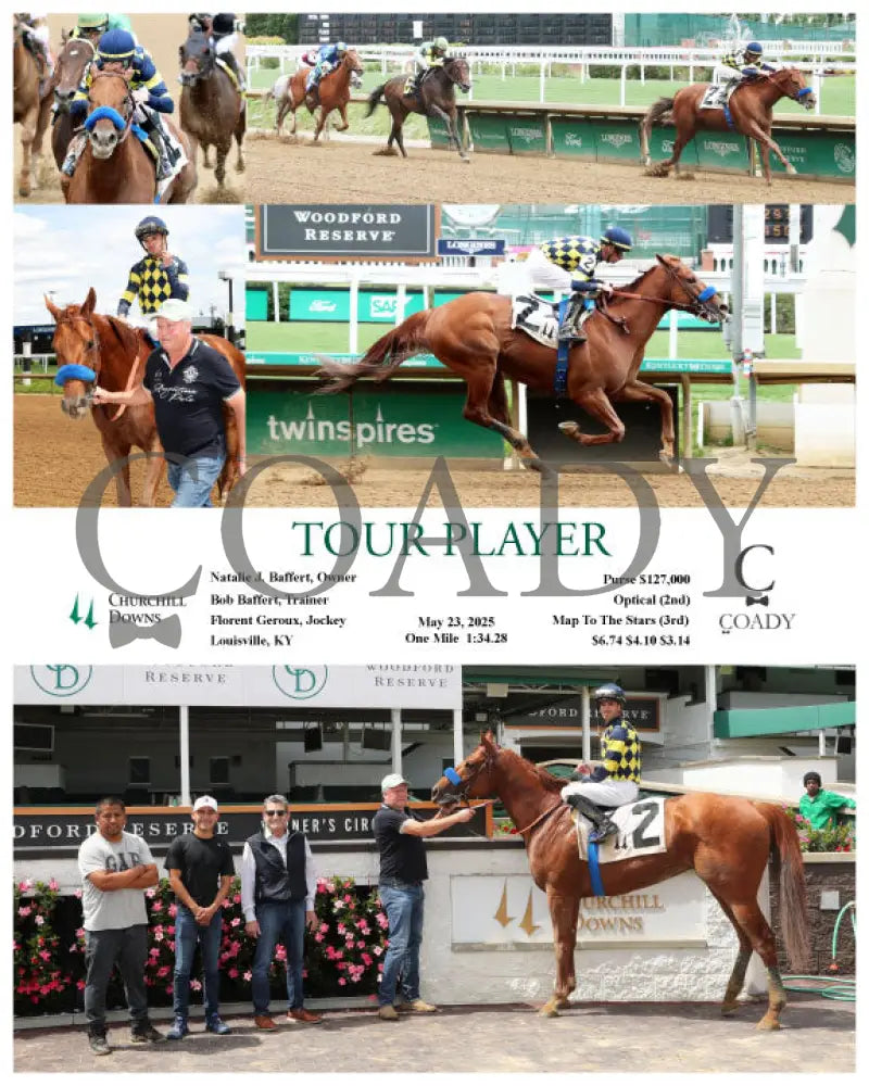 TOUR PLAYER - 05-23-25 - R06 - CD Churchill Downs