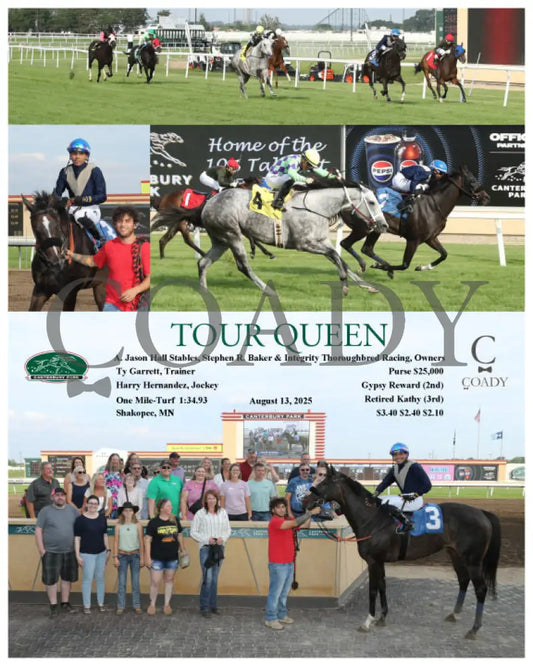TOUR QUEEN - 08-13-25 - R02 - CBY Canterbury Park