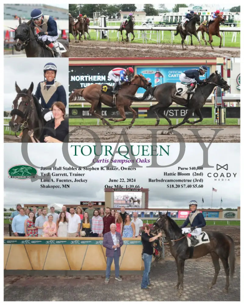 Tour Queen - Curtis Sampson Oaks 06-22-24 R02 Cby Canterbury Park