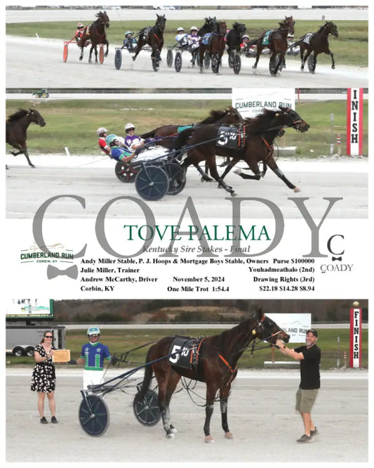 Tove Palema - Kentucky Sire Stakes Final 11-05-24 R10 Clr Cumberland Run