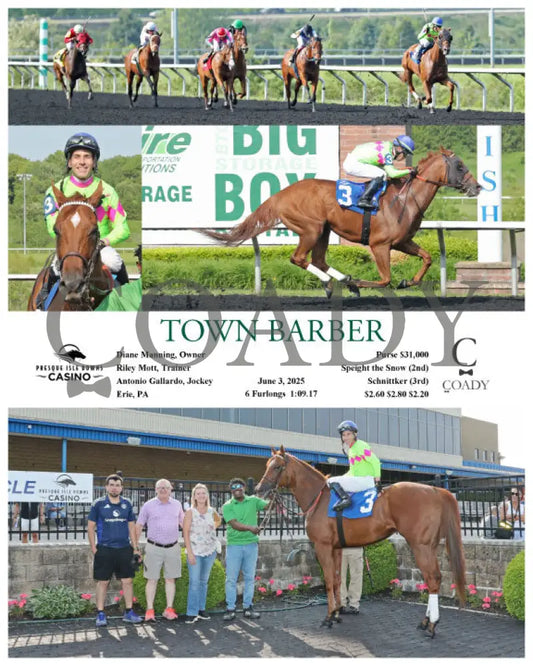 TOWN BARBER - 06-03-25 - R05 - PID Presque Isle Downs