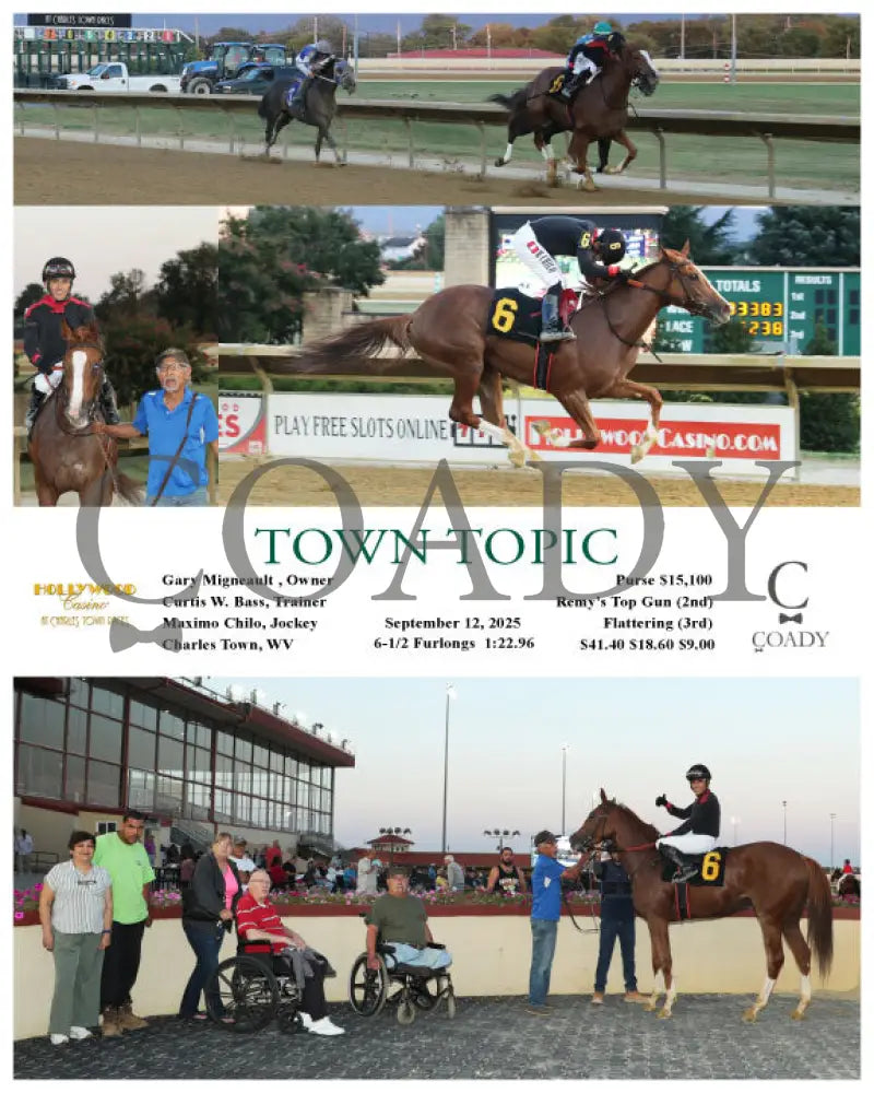 TOWN TOPIC - 09-12-25 - R01 - CT Hollywood Casino at Charles Town Races
