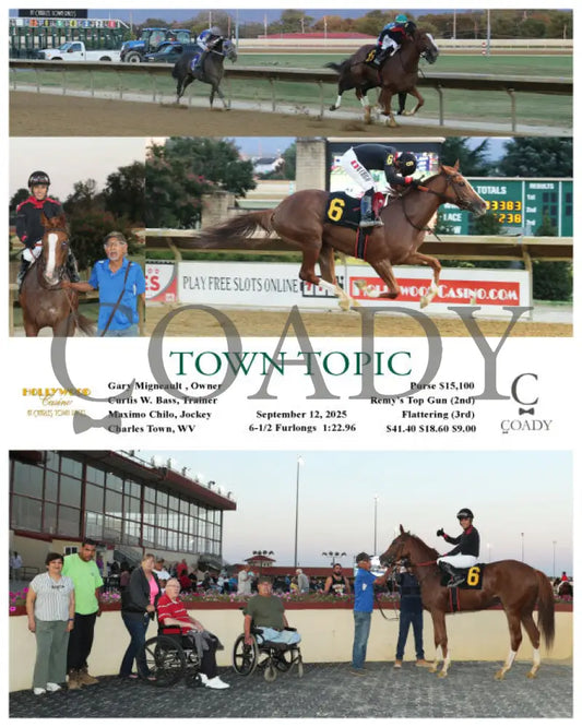 TOWN TOPIC - 09-12-25 - R01 - CT Hollywood Casino at Charles Town Races