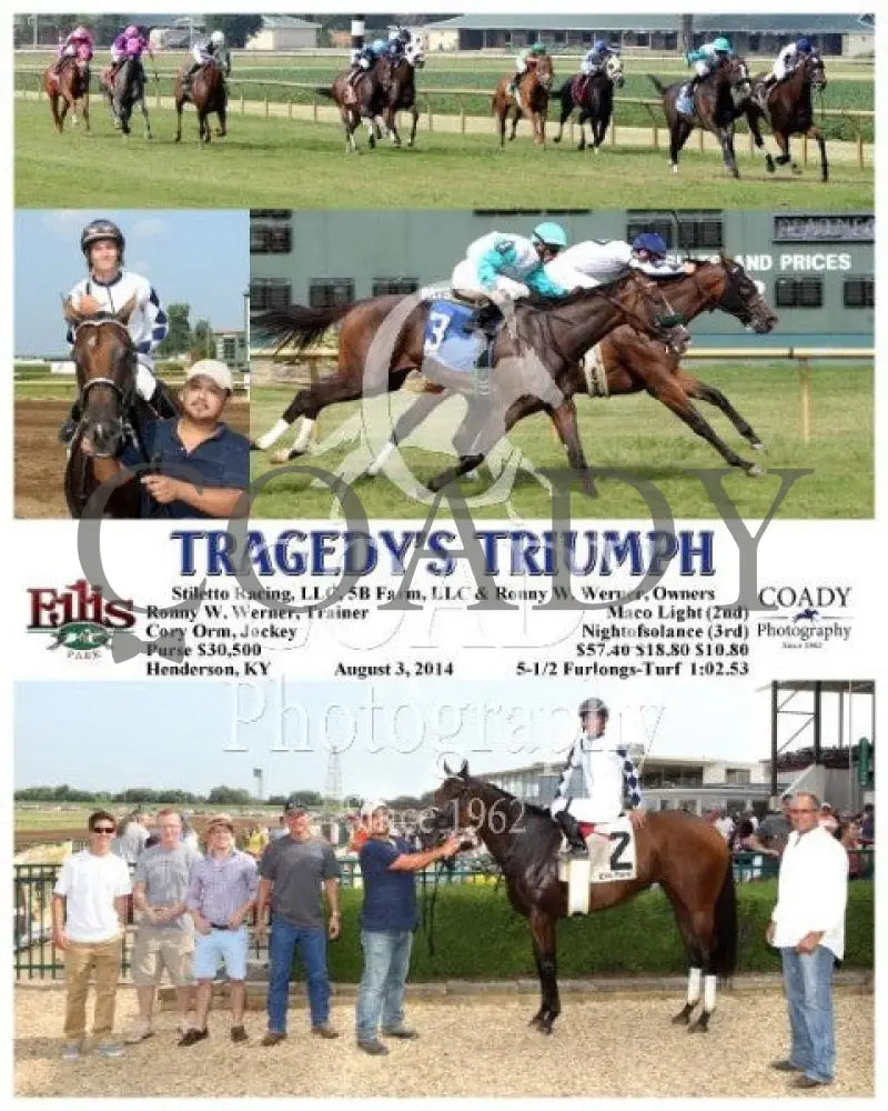 Tragedy’s Triumph - 080314 Race 08 Elp Ellis Park
