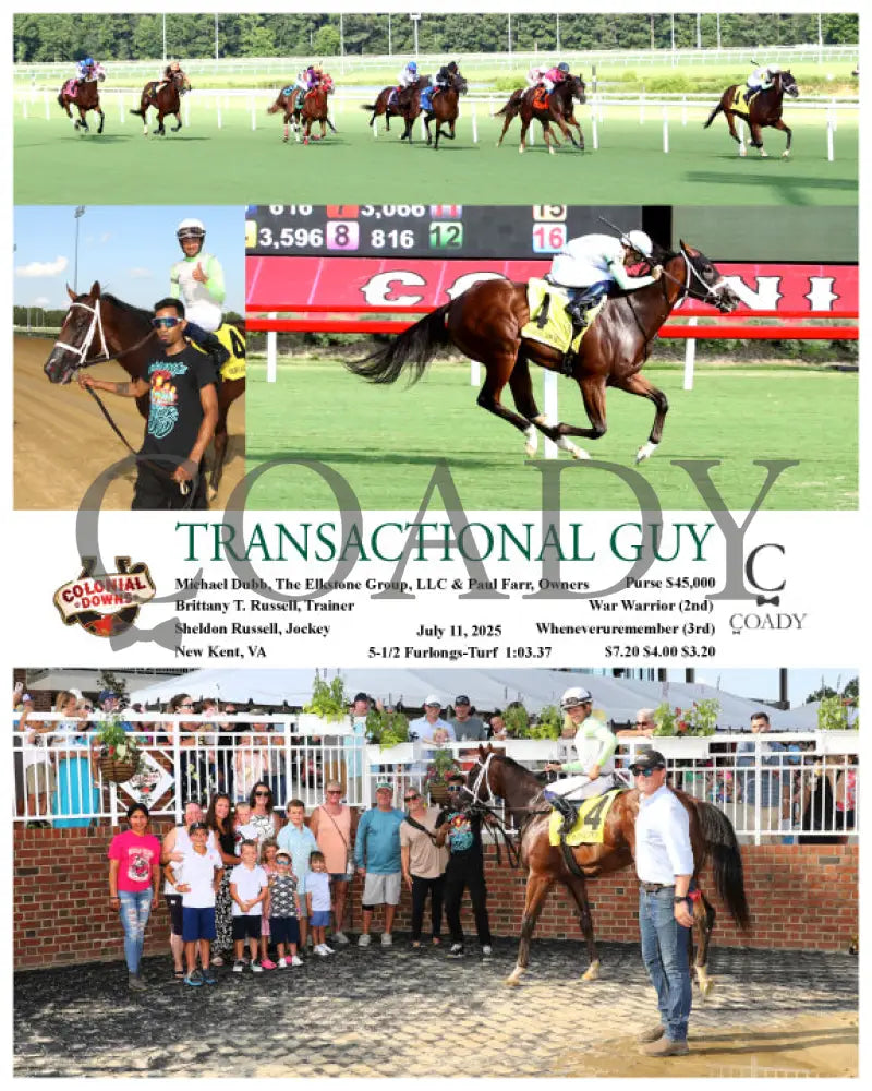 TRANSACTIONAL GUY - 07-11-25 - R04 - CNL Colonial Downs