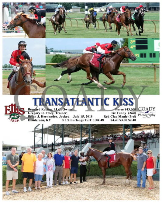 Transatlantic Kiss - 071518 Race 07 Elp Ellis Park