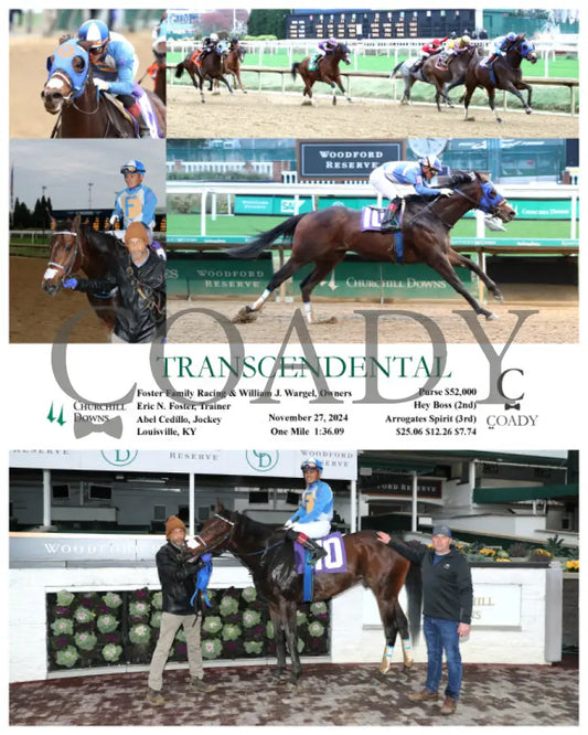 Transcendental - 11-27-24 R06 Cd Churchill Downs