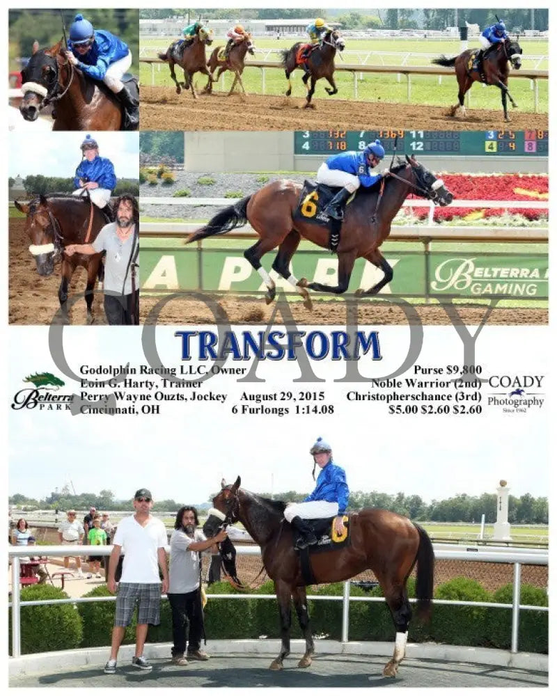 Transform - 082915 Race 01 Btp Belterra Park