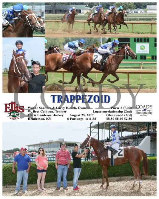 Trappezoid - 082517 Race 03 Elp Ellis Park