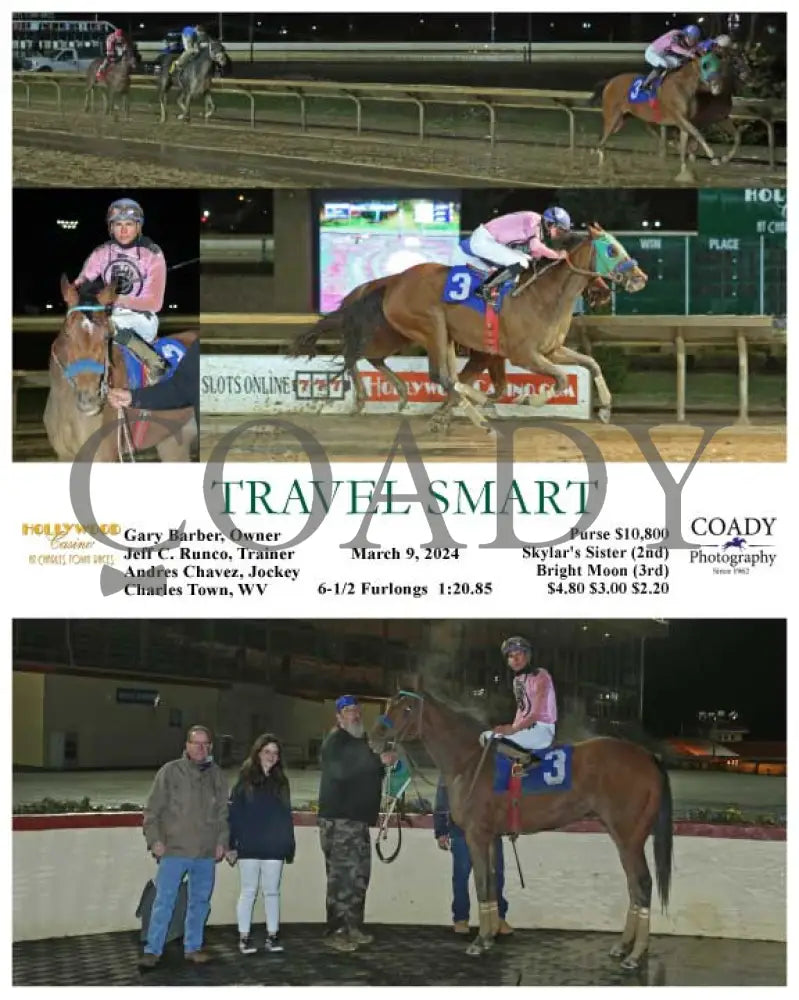 Travel Smart - 03 - 09 - 24 R05 Ct Hollywood Casino At Charles Town Races