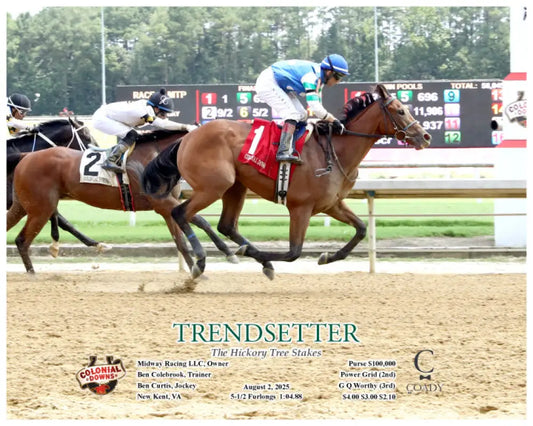 TRENDSETTER - The Hickory Tree Stakes - 08-02-25 - R04 - CNL - Action Colonial Downs