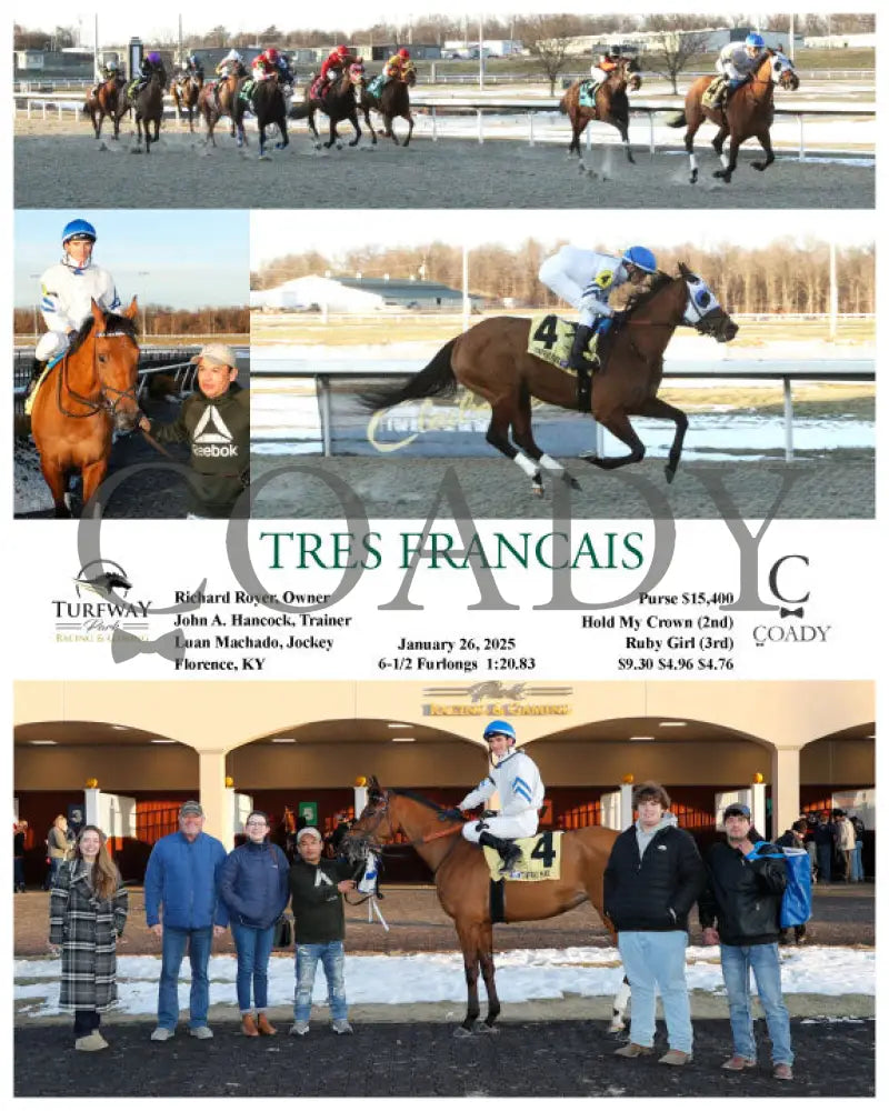 Tres Francais - 012625 Race 10 Tp Turfway Park