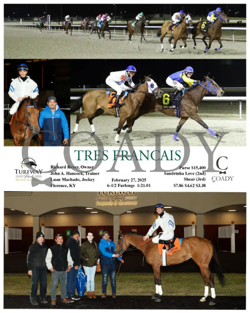 TRES FRANCAIS - 02-27-25 - R10 - TP Turfway Park