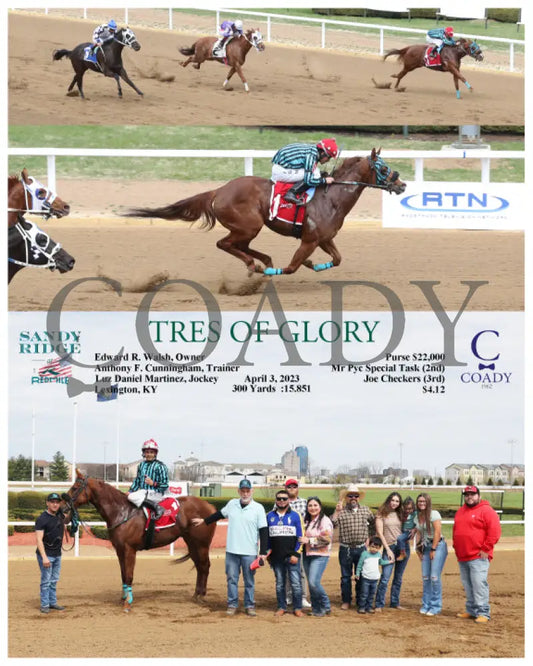 Tres Of Glory - 04-03-23 R03 Srm Photograph