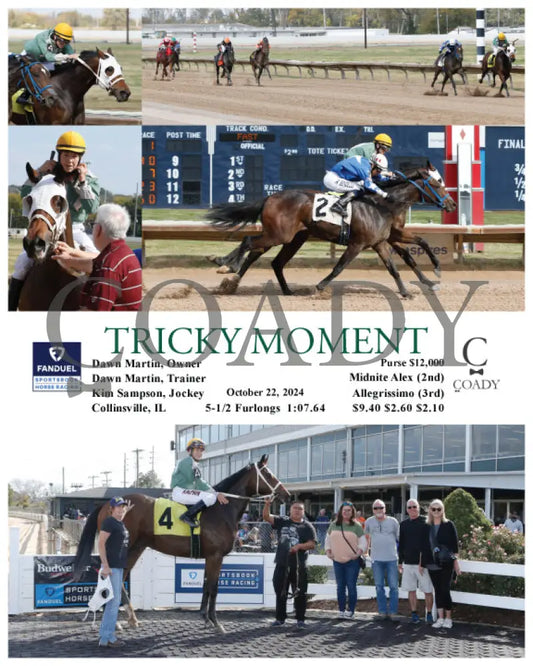 Tricky Moment - 10-22-24 R01 Fan Fanduel Sportsbook Horse Racing