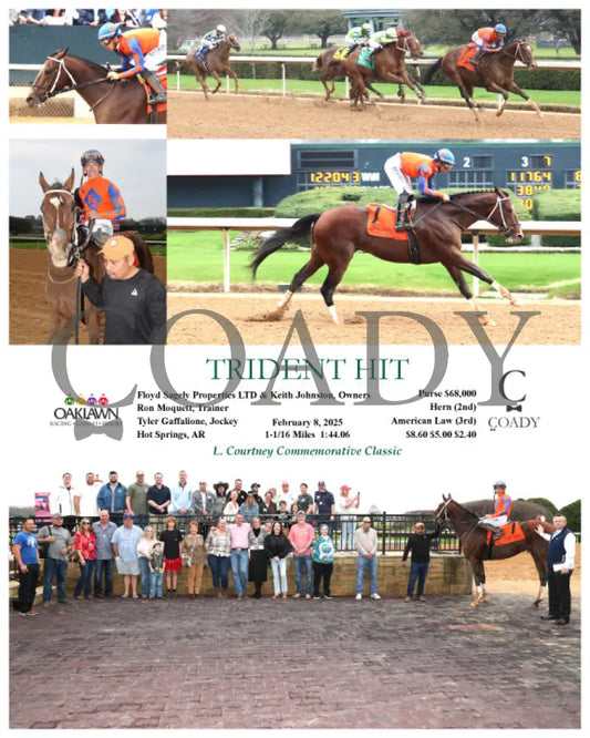 Trident Hit - 02-08-25 R01 Op Oaklawn Park