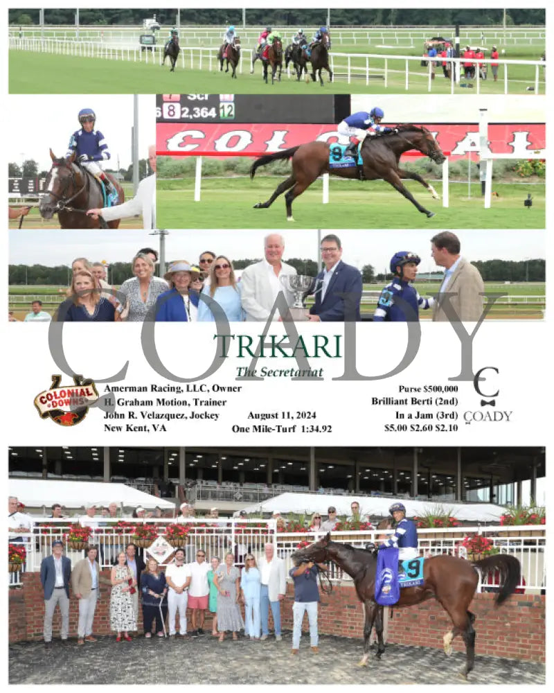 TRIKARI - The Secretariat  - 08-11-24 - R09 - CNL - Coady Media - Kurtis Coady Photography