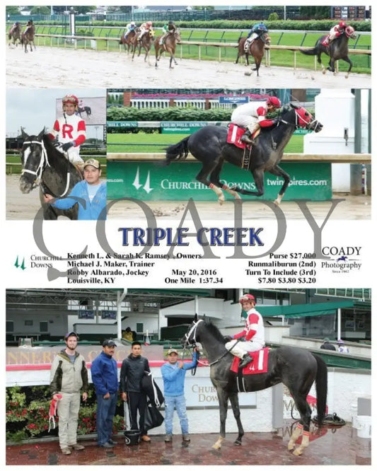Triple Creek - 052016 Race 09 Cd Churchill Downs