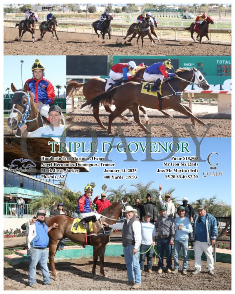 Triple D Govenor - 01-14-25 R01 Tup Turf Paradise