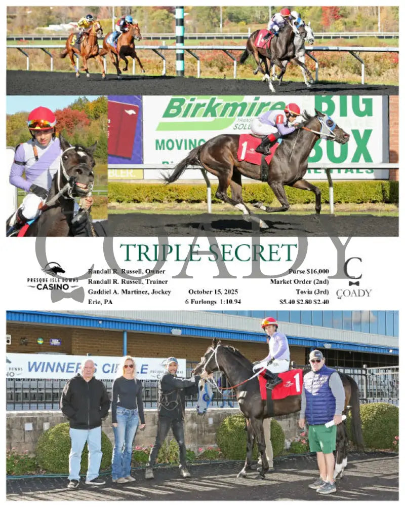 TRIPLE SECRET - 10-15-25 - R02 - PID Presque Isle Downs
