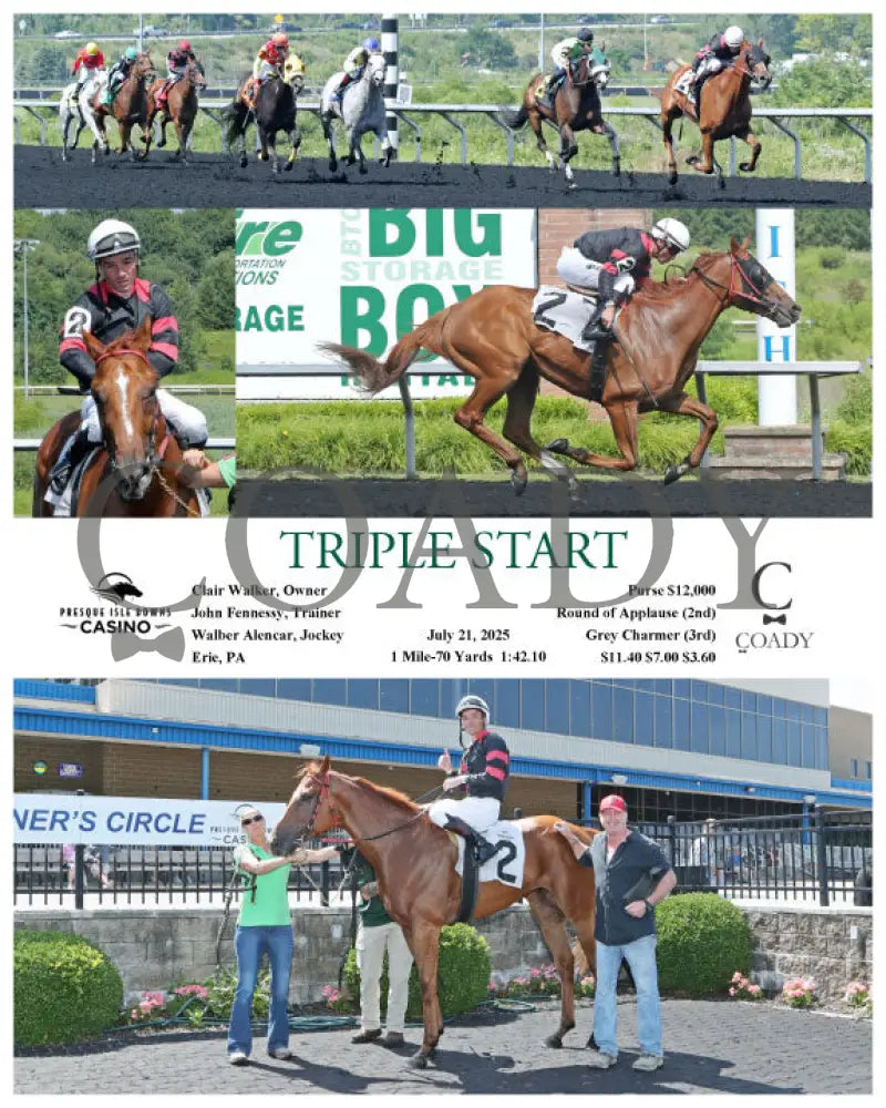 TRIPLE START - 07-21-25 - R01 - PID Presque Isle Downs