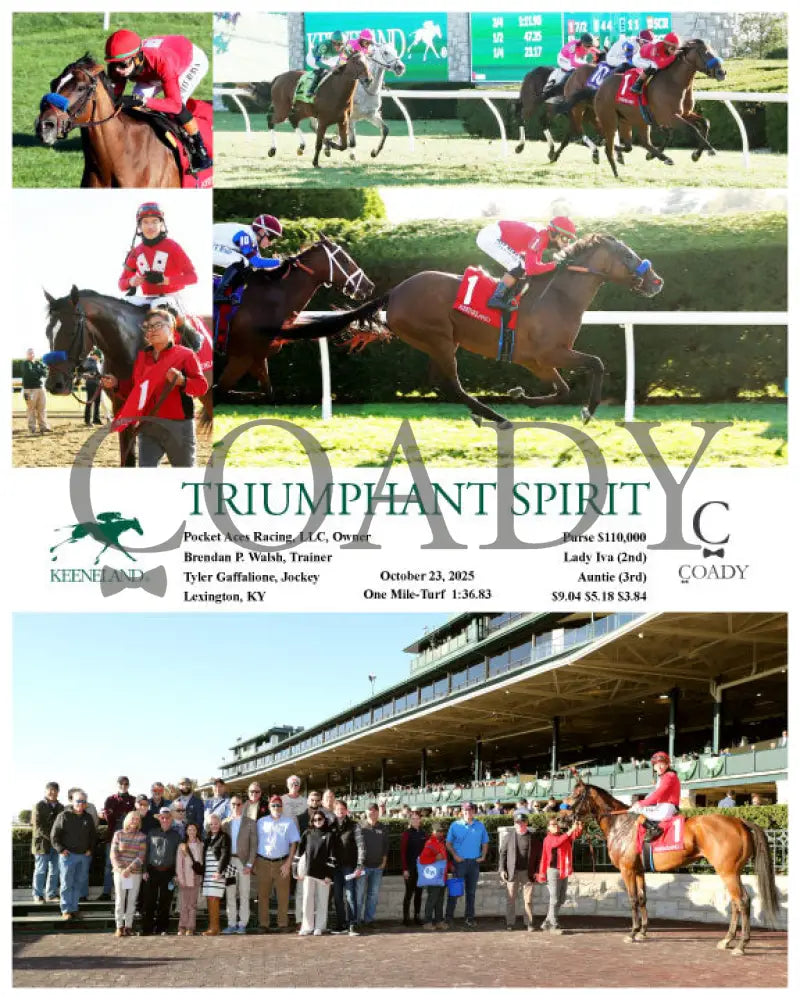 TRIUMPHANT SPIRIT - 10-23-25 - R09 - KEE Keeneland