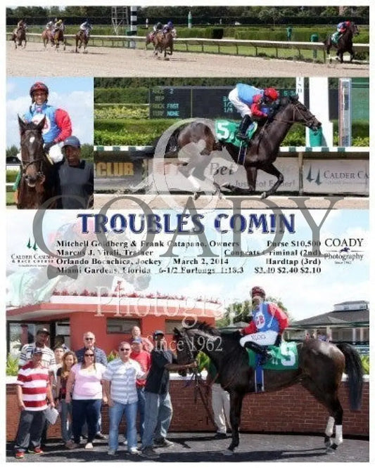 TROUBLES COMIN - 030214 - Race 02 - CRC - Coady Media - Kurtis Coady Photography