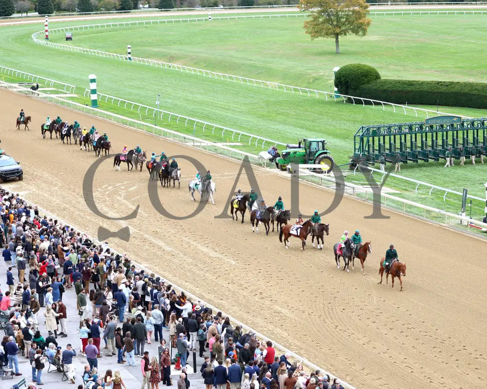 TROUBLESHOOTING - 102525 - Race 08 - KEE - Post Parade 04 Keeneland
