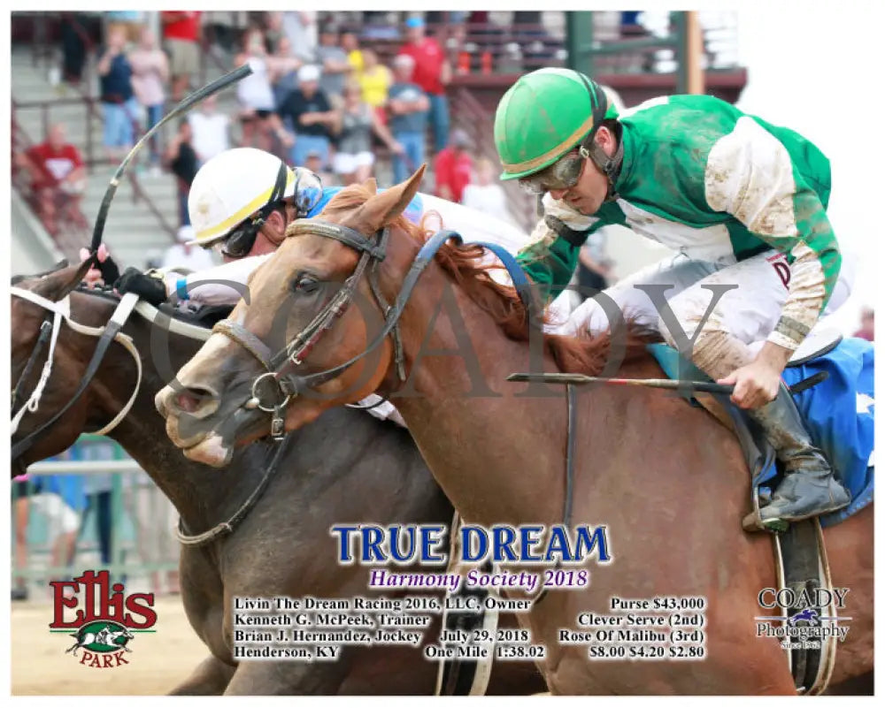 True Dream - 072918 Race 07 Elp- A Ellis Park