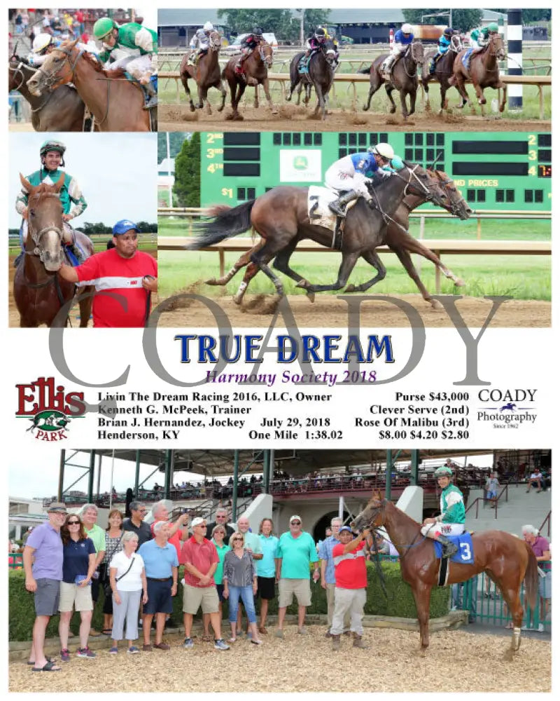 True Dream - 072918 Race 07 Elp Ellis Park