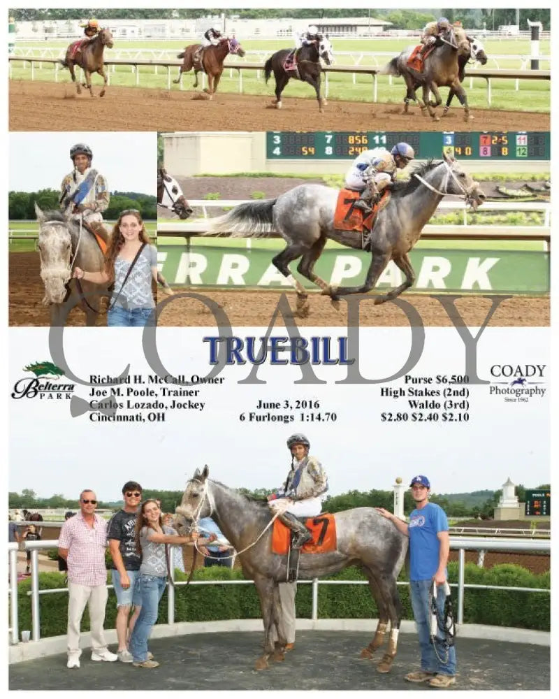 Truebill - 060316 Race 07 Btp Belterra Park