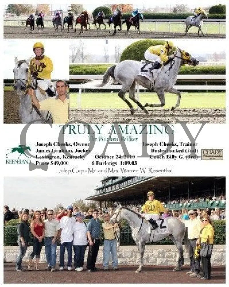 Truly Amazing - 10/24/2010 Keeneland