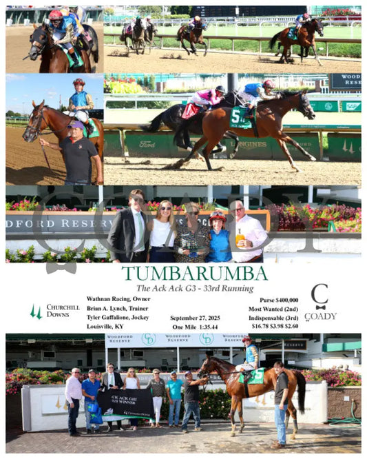 TUMBARUMBA - The Ack Ack G3 - 33rd Running - 09-27-25 - R08 - CD Churchill Downs