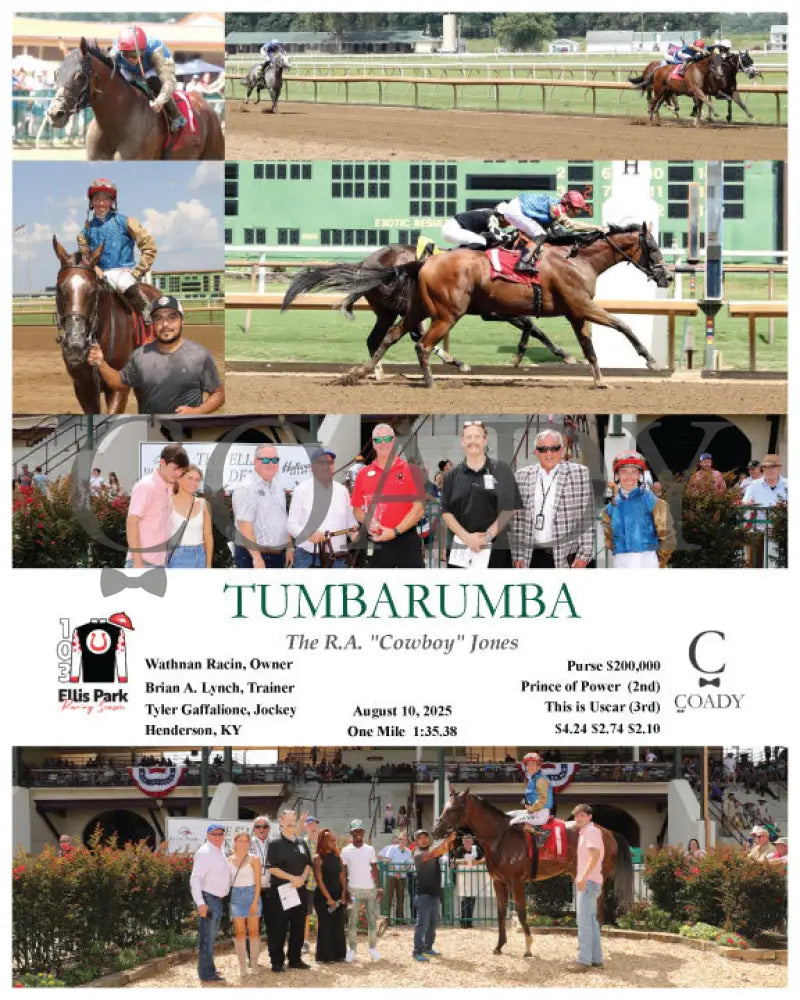 TUMBARUMBA - The R.A. ’Cowboy’ Jones - 08-10-25 - R07 - ELP Ellis Park