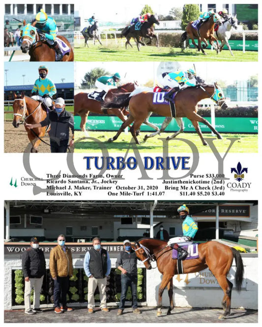 Turbo Drive - 10-31-20 R04 Cd Churchill Downs